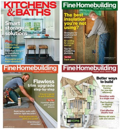 Обложка к Fine Homebuilding №241-264 (2014-2016) PDF