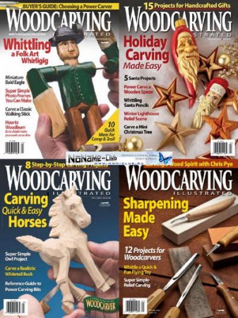Обложка к WoodCarving Illustrated №1-50 (1997-2010) PDF