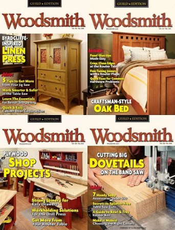 Обложка к Подшивка журналов Woodsmith за 2017-2018 год (Обновляемая)
